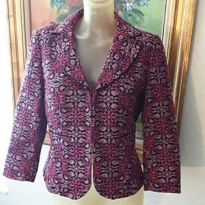 Talbots Tapestry Jacket